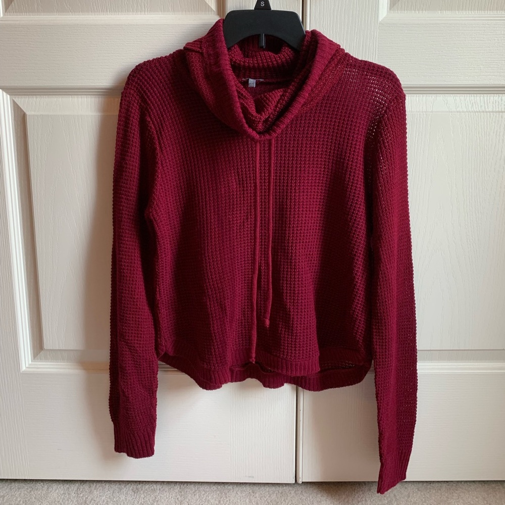 Cowl neck sweater